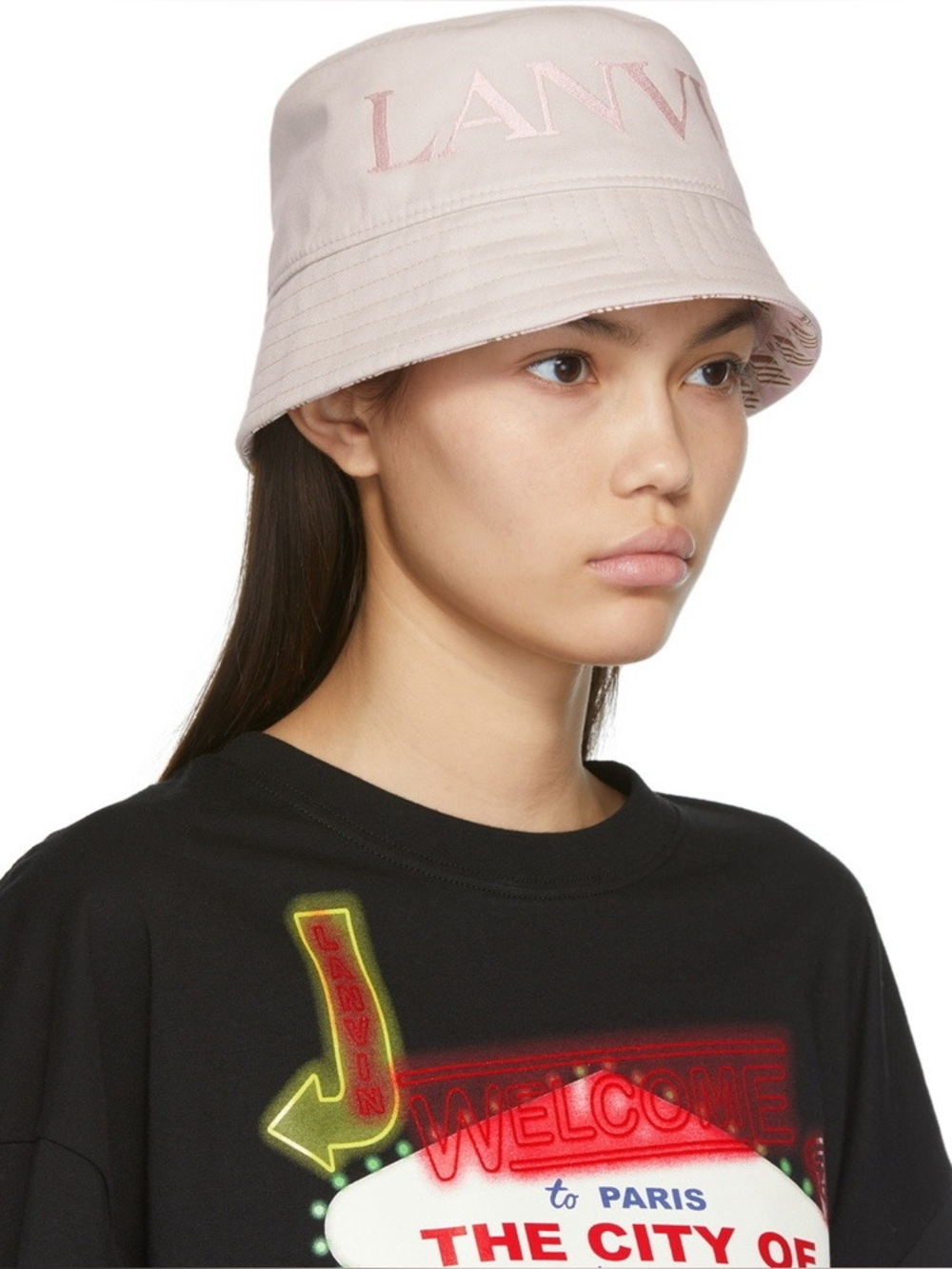 Lanvin Tan Bucket Hat
